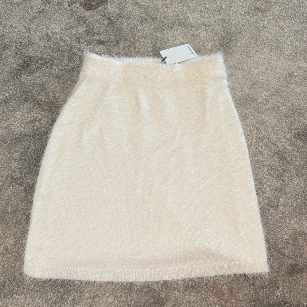 Olivaceous Fuzzy Skirt